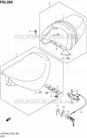 SEAT for Suzuki INTRUDER 1800 2012