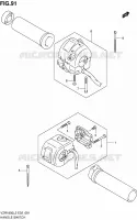 SWITCHES (VZR1800L2 E19) for Suzuki INTRUDER 1800 2012