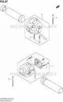 SWITCHES (VZR1800ZL2 E24) for Suzuki INTRUDER 1800 2012