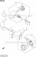 TJRN SIGNAL LAMP (VZR1800L2 E02) for Suzuki INTRUDER 1800 2012