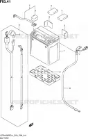 BATTERY for Suzuki BOULEVARD 1800 2014