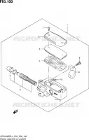FR. MASTER CYLINDER for Suzuki BOULEVARD 1800 2014