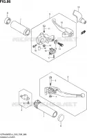 HANDGRIPS   LEVERS  for Suzuki BOULEVARD 1800 2014