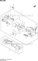 REAR CALIPER for Suzuki BOULEVARD 1800 2014