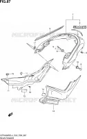 REAR FEDNER for Suzuki BOULEVARD 1800 2014