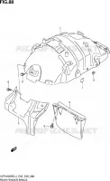 REAR FENDER BRACE for Suzuki BOULEVARD 1800 2014