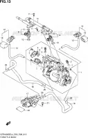 THROTTLE BODY (VZR1800BZL4 E03) for Suzuki BOULEVARD 1800 2014