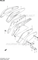 FRAME HANDLE GRIP for Suzuki BOULEVARD 1800 2014