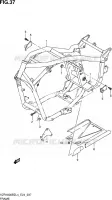 FRAME for Suzuki BOULEVARD 1800 2014