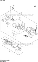 REAR CALIPER for Suzuki BOULEVARD 1800 2014