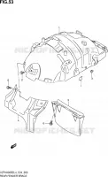 REAR FENDER BRACE for Suzuki BOULEVARD 1800 2014