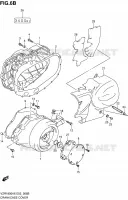 CRACKCASE COVER (MODEL L0) for Suzuki INTRUDER 1800 2009