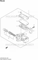 FR. MASTER CYLINDER for Suzuki INTRUDER 1800 2009