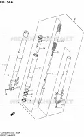 FRONT FORK (*) for Suzuki INTRUDER 1800 2009