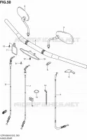 HANDELBAR (MODEL K6/K7/K8) for Suzuki INTRUDER 1800 2009