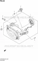 HEAD LAMP (VOIR NOTE) for Suzuki INTRUDER 1800 2009