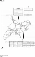 LABEL for Suzuki INTRUDER 1800 2009