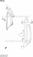 SIDE COVERS for Suzuki INTRUDER 1800 2009