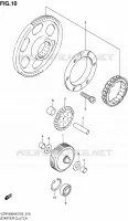 STARTER MOTOR CLUTCH for Suzuki INTRUDER 1800 2009