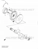 CRANK BALANCER for Suzuki INTRUDER 1800 2011