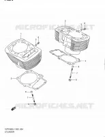 CYLINDER for Suzuki INTRUDER 1800 2011