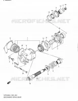 DRIVESHAFT for Suzuki INTRUDER 1800 2011