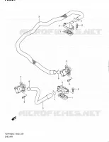 FUEL EVAP SYSTEM for Suzuki INTRUDER 1800 2011