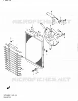 RADIATOR for Suzuki INTRUDER 1800 2011