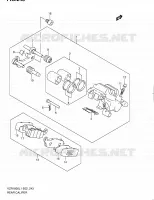 REAR CALIPER for Suzuki INTRUDER 1800 2011