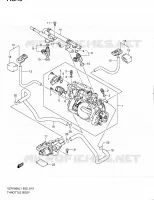 THROTTLE BODY for Suzuki INTRUDER 1800 2011
