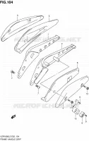 FRAME HANDLE GRIP (VZR1800L2 E24) for Suzuki INTRUDER 1800 2012