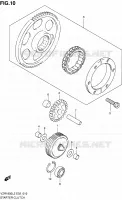 STARTER MOTOR CLUTCH for Suzuki INTRUDER 1800 2012