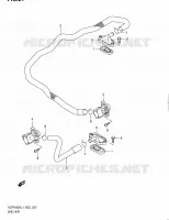 FUEL EVAP SYSTEM for Suzuki INTRUDER 1800 2011