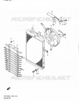 RADIATOR for Suzuki INTRUDER 1800 2011