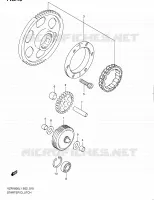 STARTER MOTOR CLUTCH for Suzuki INTRUDER 1800 2011