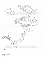 BRACKET for Suzuki INTRUDER 1800 2011