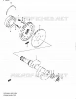 CRANK BALANCER for Suzuki INTRUDER 1800 2011
