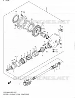 DRIVESHAFT (VZR1800L1 E19) for Suzuki INTRUDER 1800 2011
