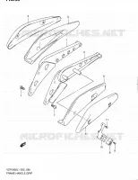 FRAME HANDLE GRIP (VZR1800L1 E02) for Suzuki INTRUDER 1800 2011