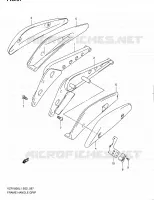 FRAME HANDLE GRIP (VZR1800L1 E24) for Suzuki INTRUDER 1800 2011