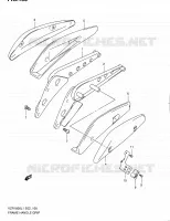 FRAME HANDLE GRIP (VZR1800ZL1 E19) for Suzuki INTRUDER 1800 2011