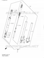 FRONT FORK for Suzuki INTRUDER 1800 2011