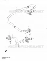 FUEL EVAP SYSTEM for Suzuki INTRUDER 1800 2011