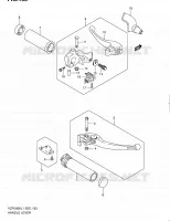 GRIPS & LEVERS (VZR1800L1 E02) for Suzuki INTRUDER 1800 2011