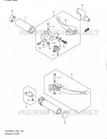 GRIPS & LEVERS (VZR1800ZL1 E24) for Suzuki INTRUDER 1800 2011