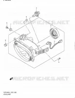 HEAD LAMP for Suzuki INTRUDER 1800 2011