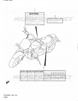 LABEL (VZR1800L1 E19) for Suzuki INTRUDER 1800 2011