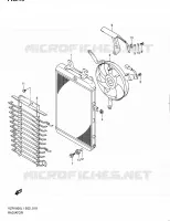 RADIATOR for Suzuki INTRUDER 1800 2011