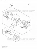 REAR CALIPER for Suzuki INTRUDER 1800 2011