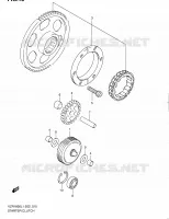 STARTER MOTOR CLUTCH for Suzuki INTRUDER 1800 2011